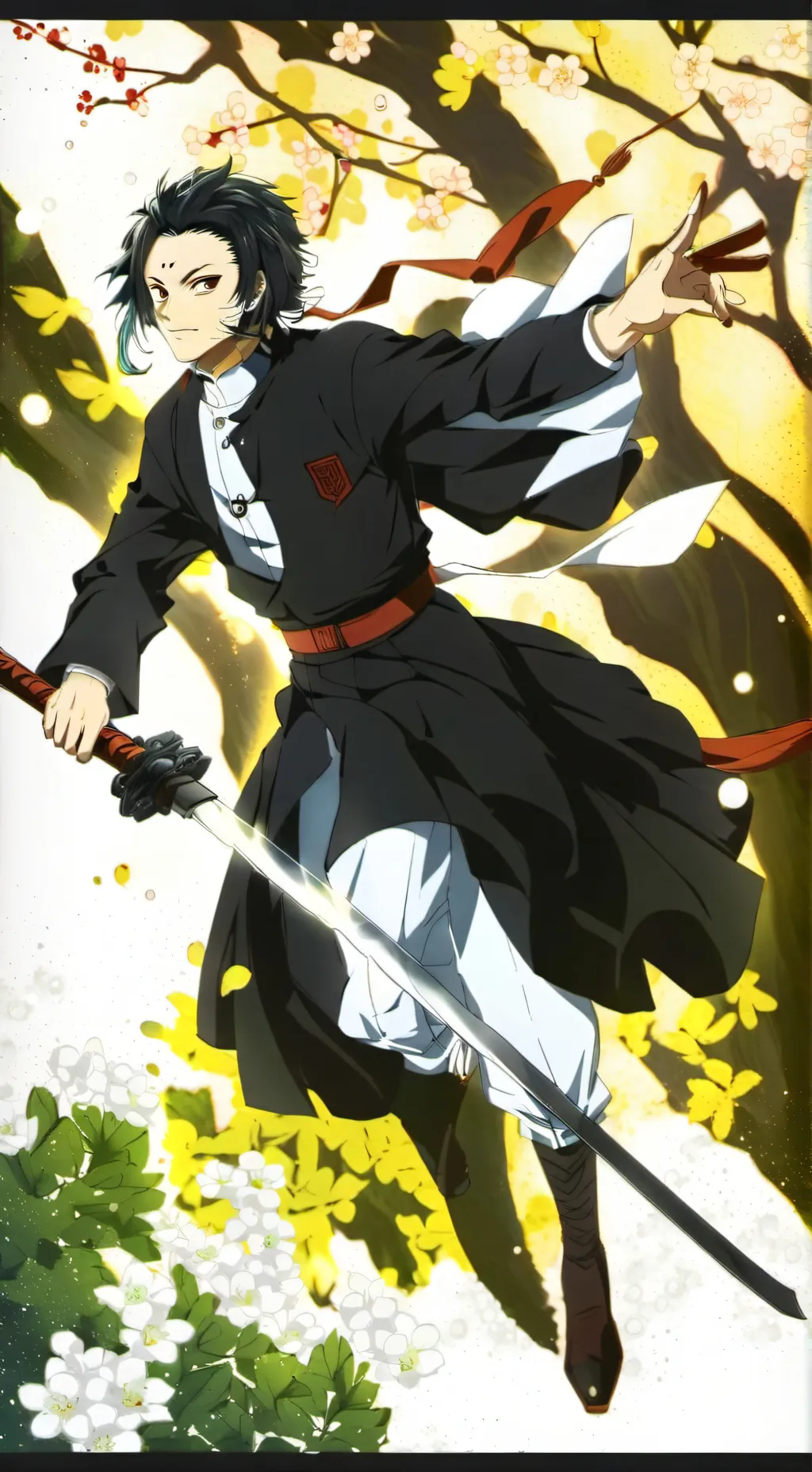 ai character: Kny x from background