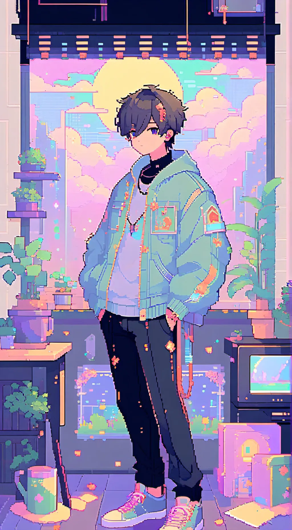 ai character: омежка? background