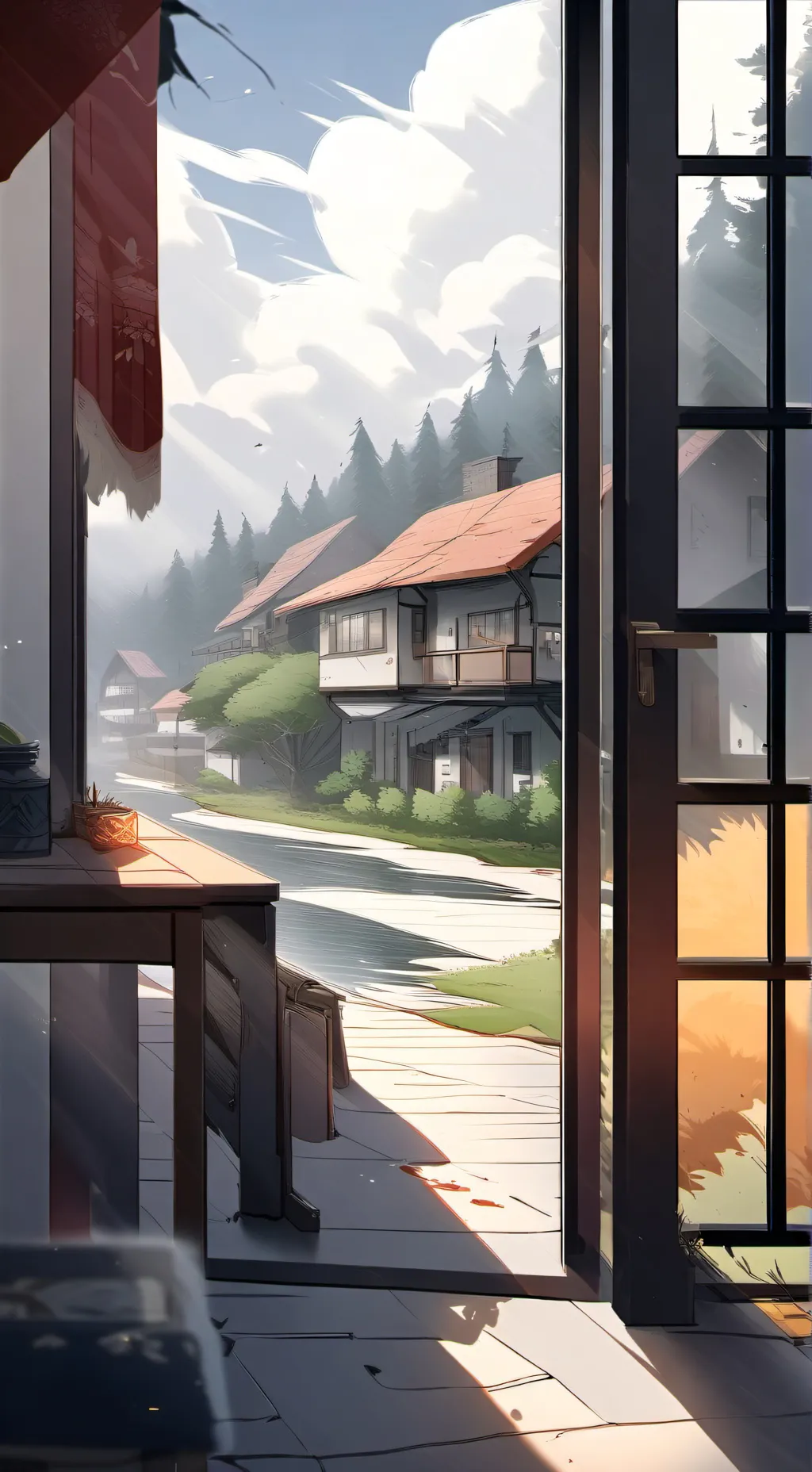 ai character: New Story background