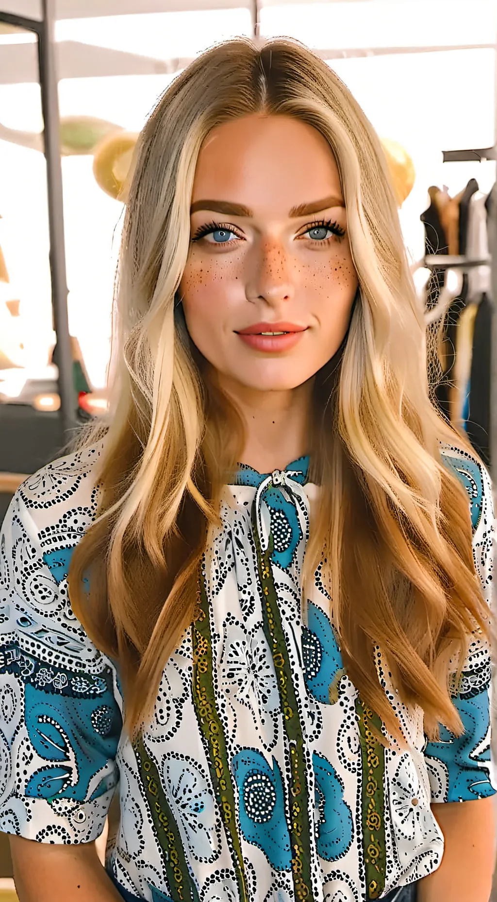 ai character:  kayla malecc background