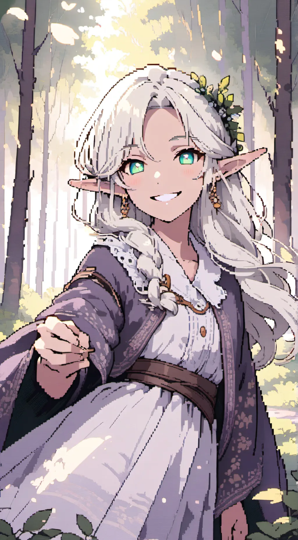 ai character: convince its fake background