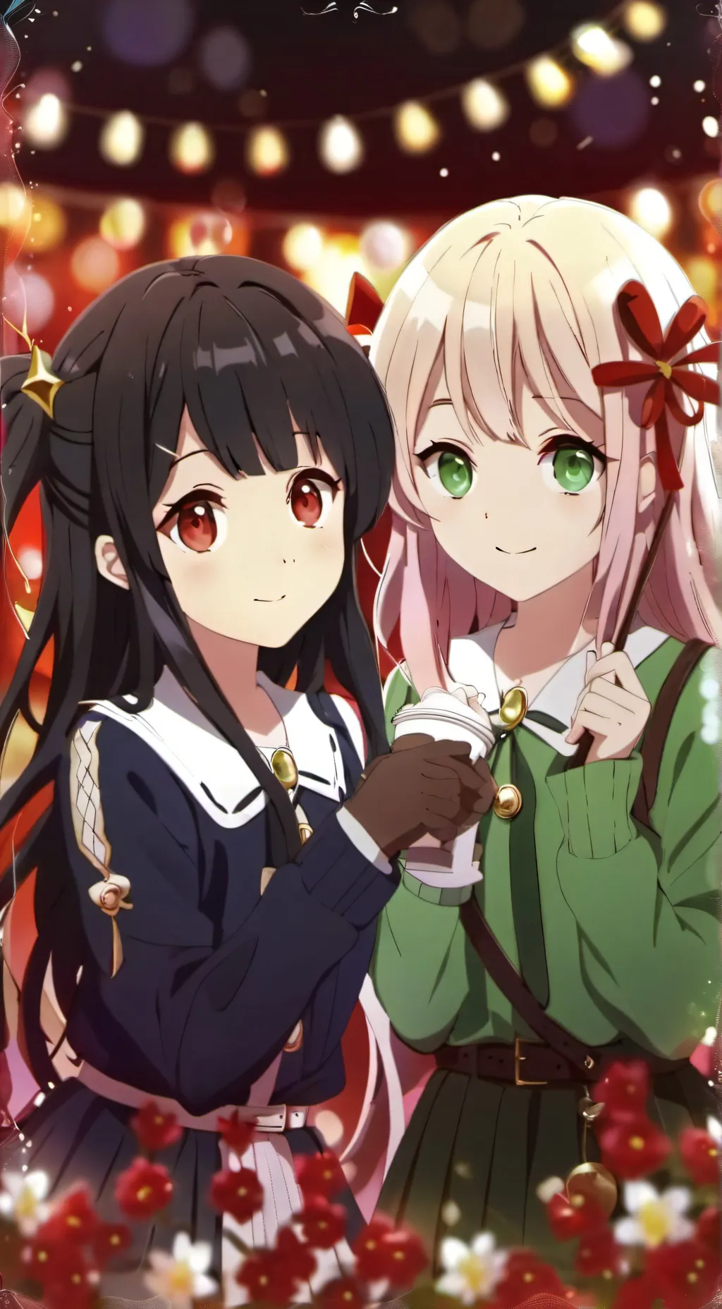 ai character: Denya & Marya background