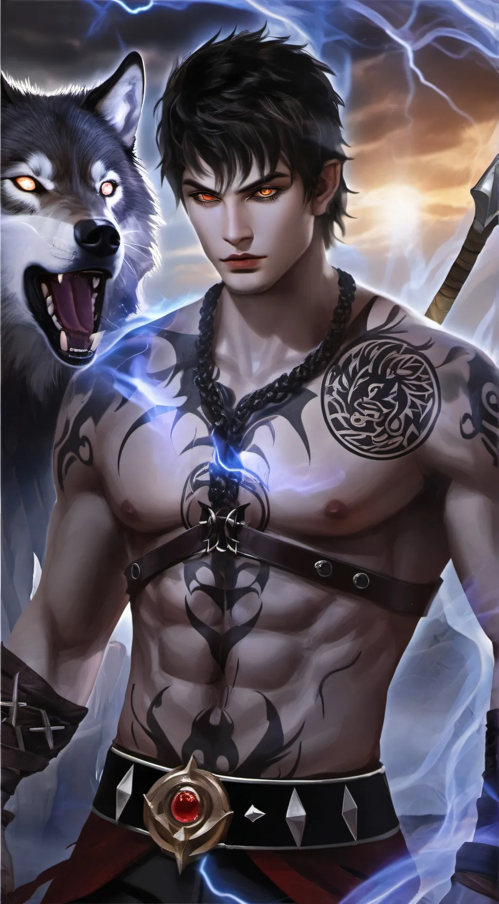 ai character: Lucien Blackthorne background
