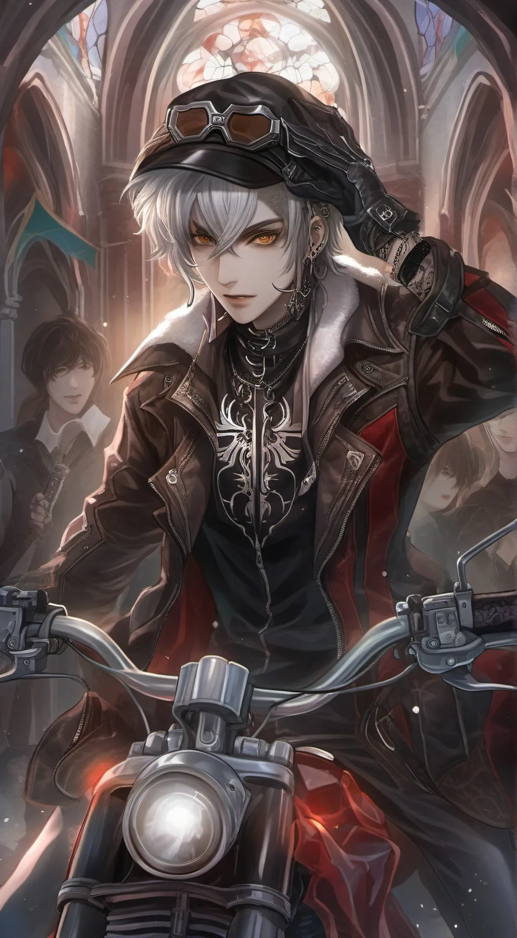 ai character: Francesco 💋 background