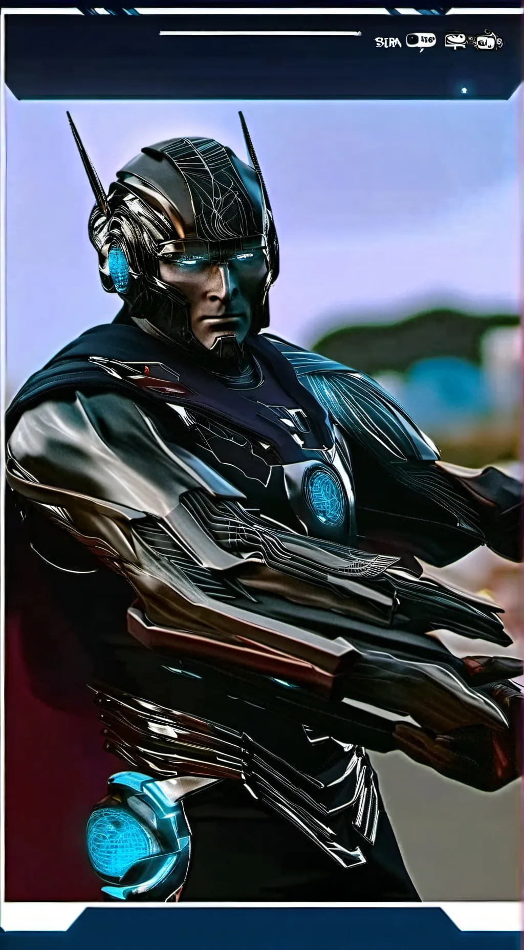 ai character: transformer  background