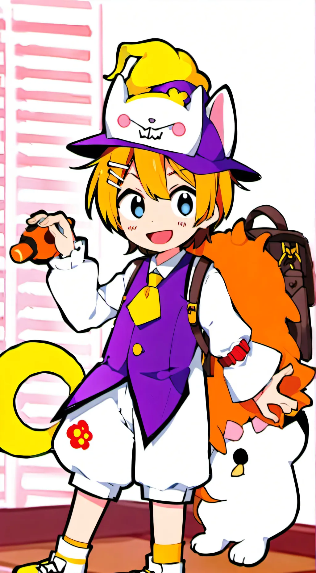 ai character: Elliott and Ella background