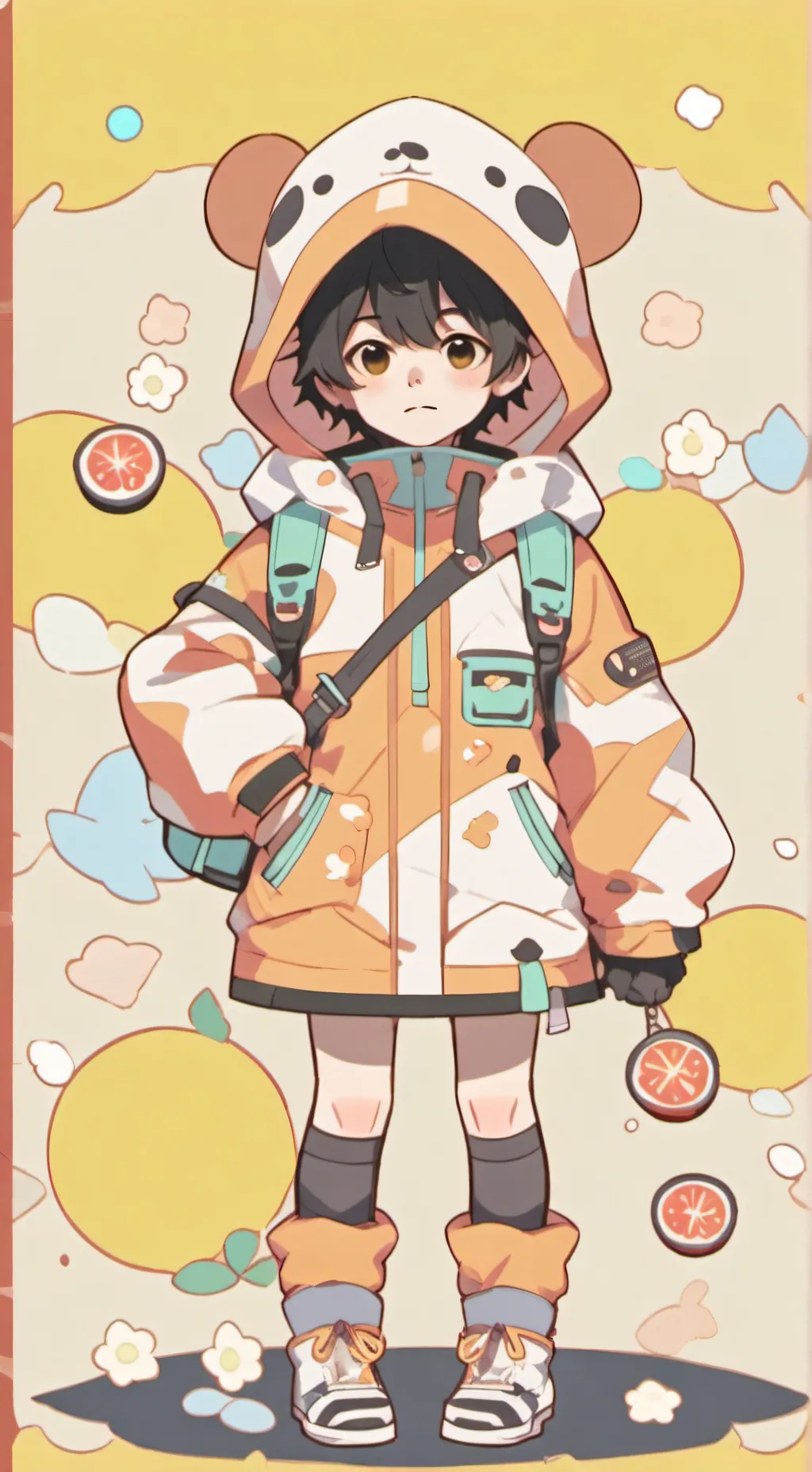 ai character: Hyunjin background