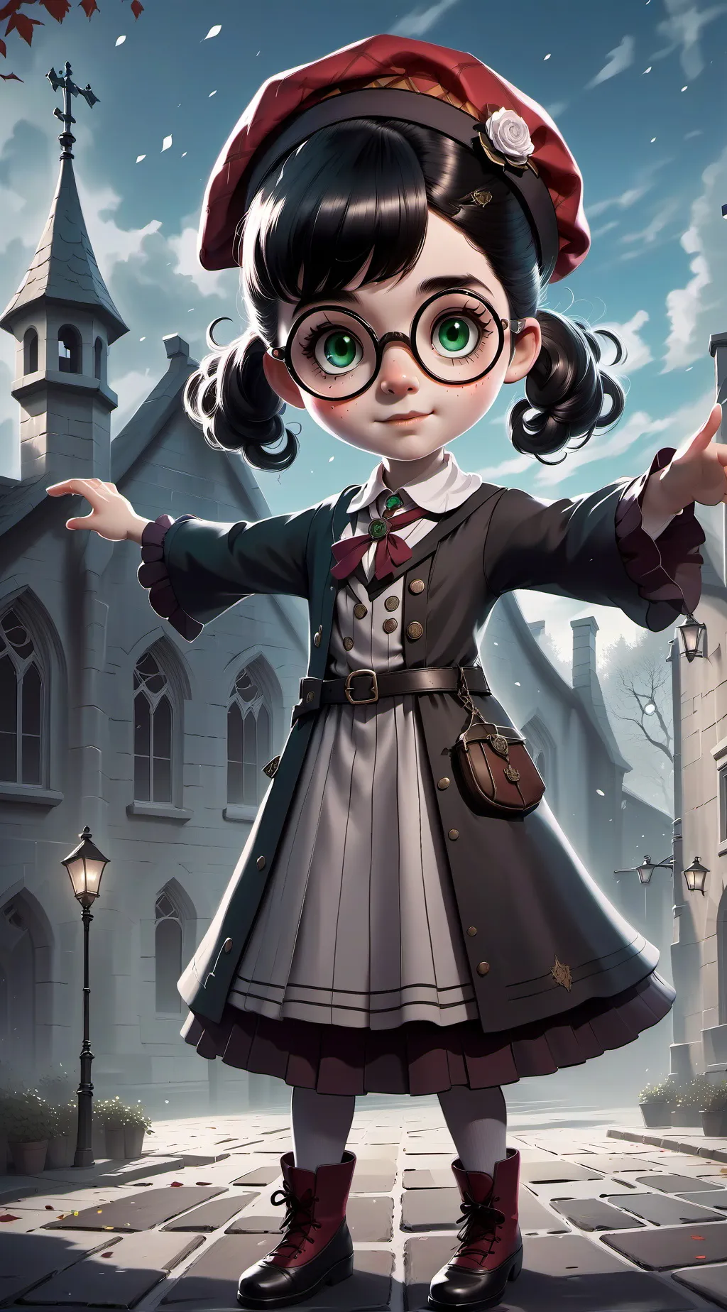 ai character: Harry’s lil sis  background