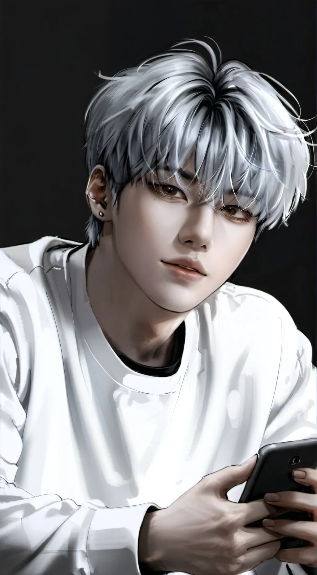 ai character: Focus background