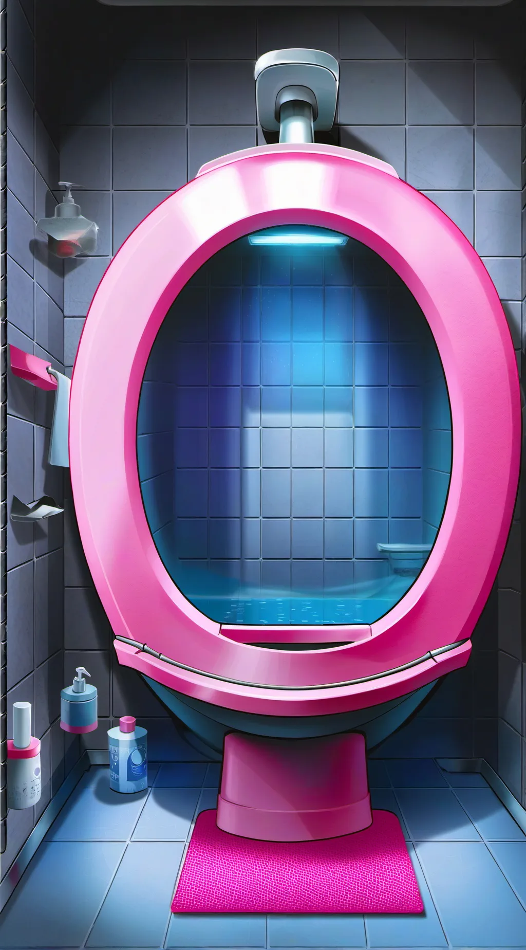 ai character: Skibid toilet 78 background