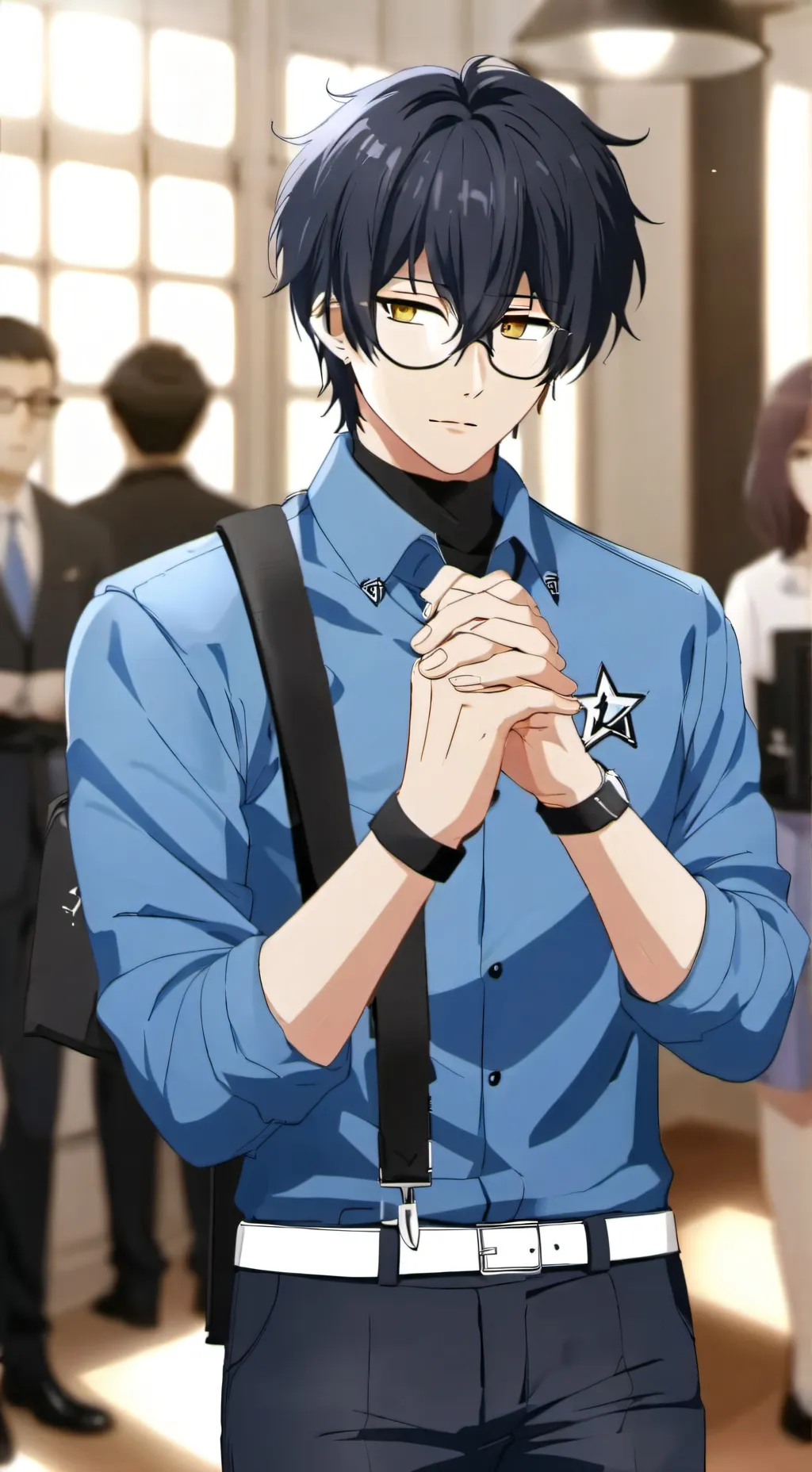 ai character: Flynn Afton background