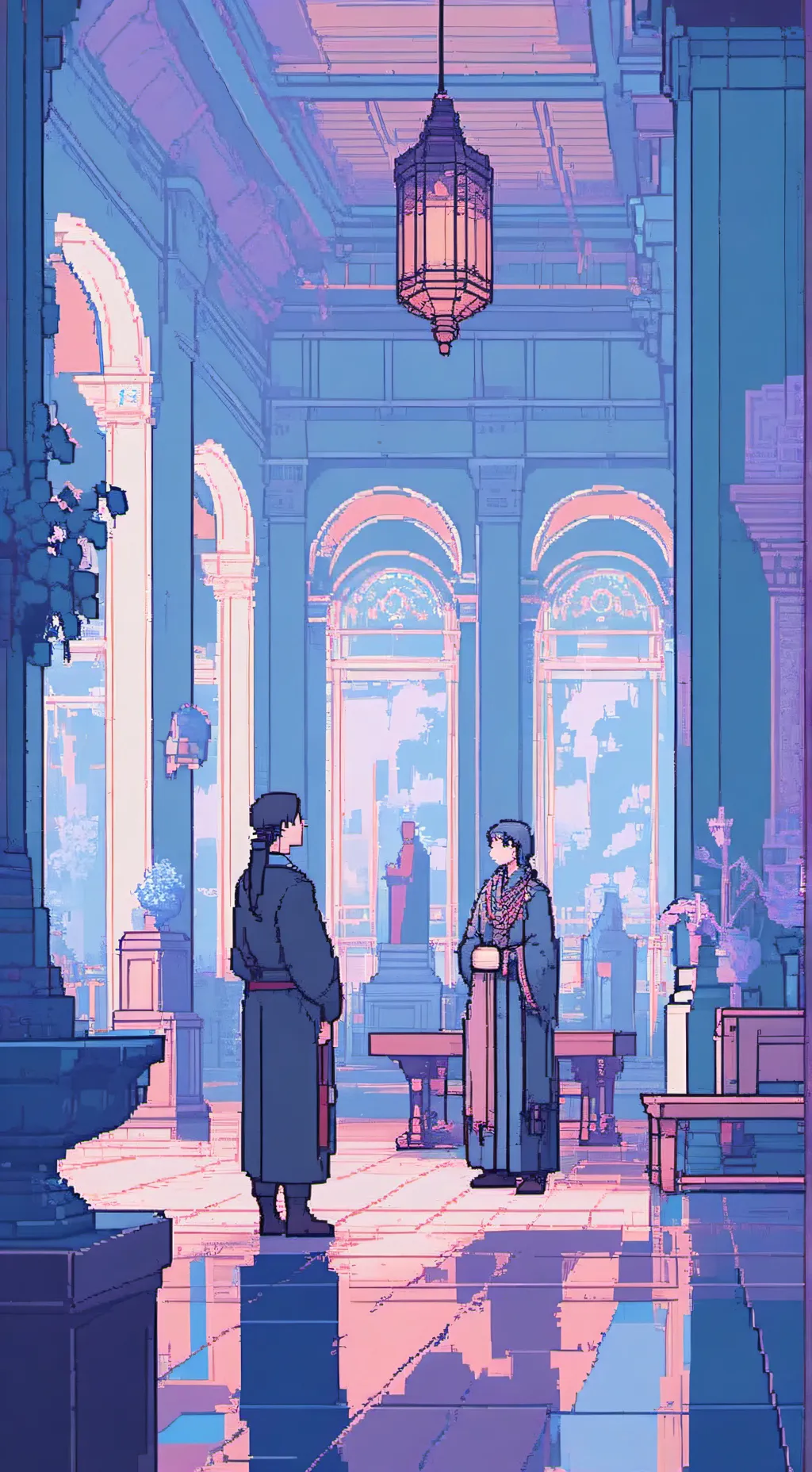 ai character: Object Revolution  background