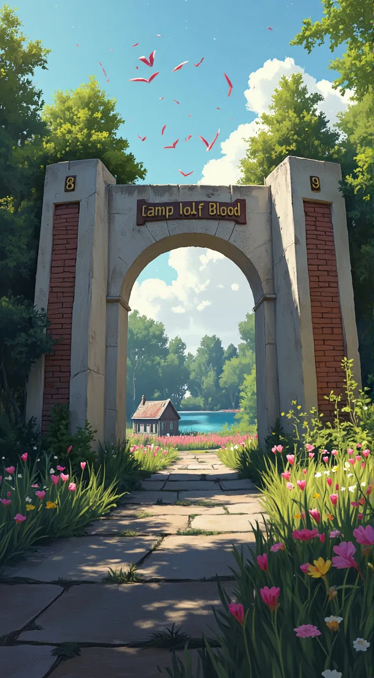 ai character: Camp Half Blood background