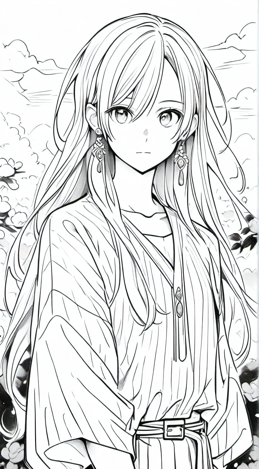 ai character: First period  background