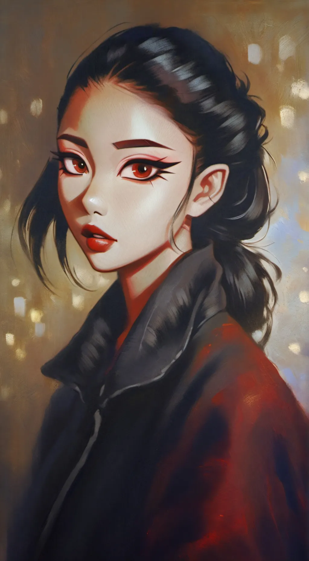 ai character: Toko's lil sibling background