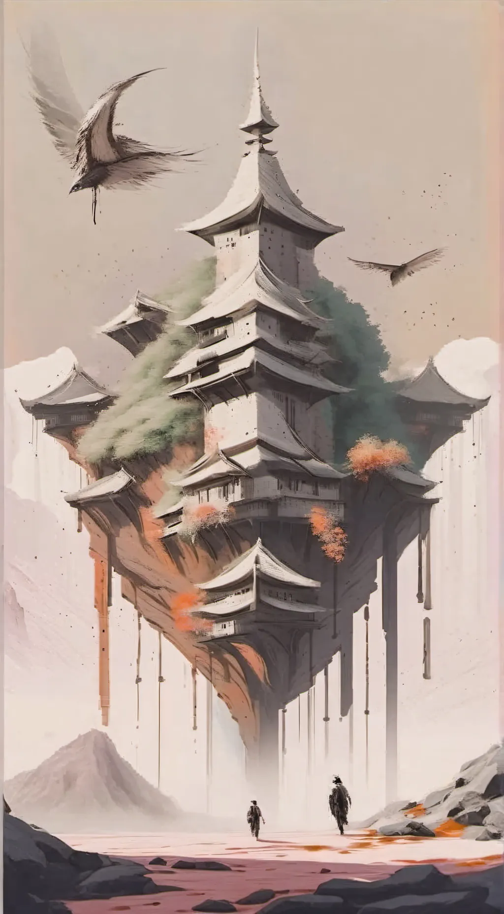 ai character: faf in woods background