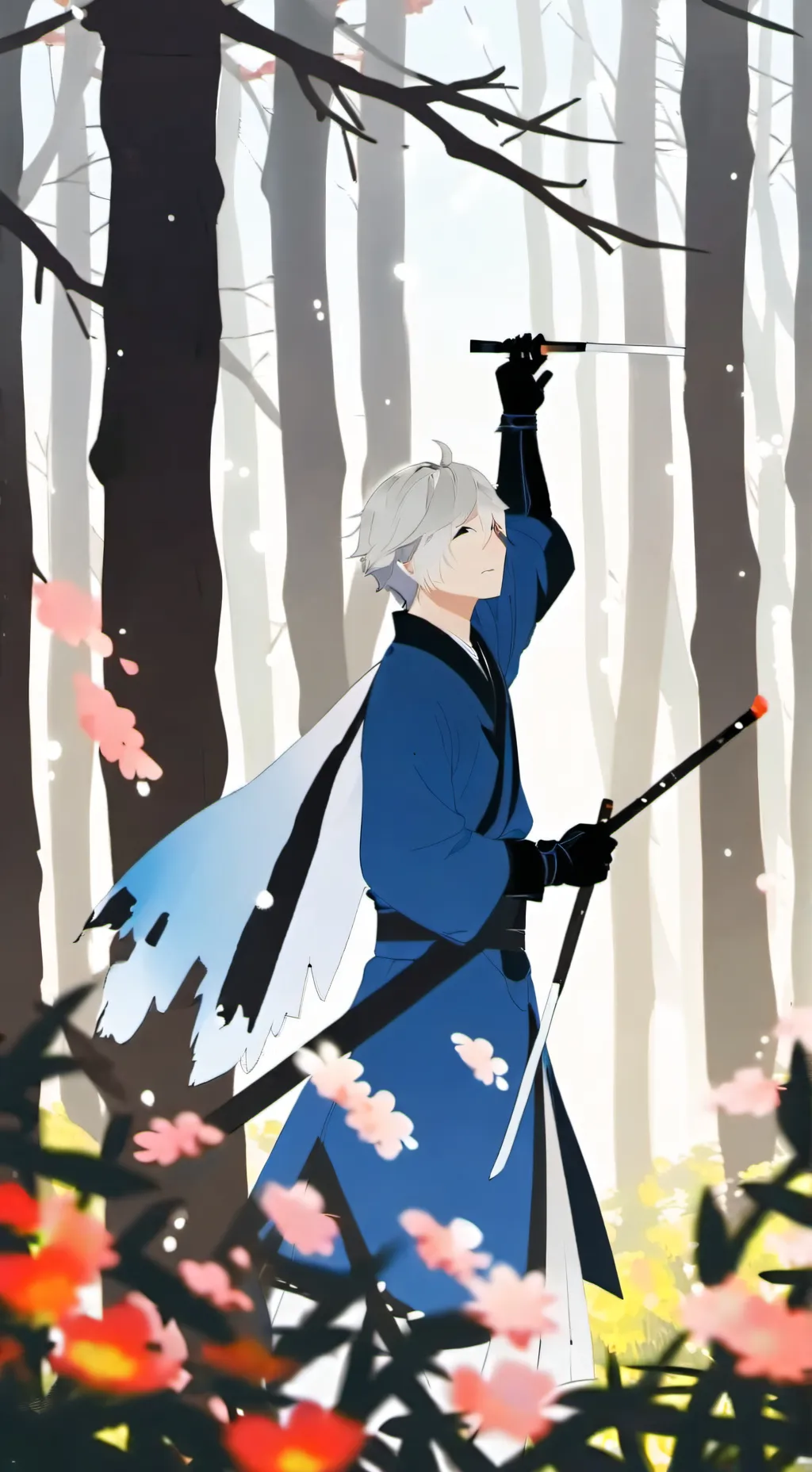 ai character: Nero background