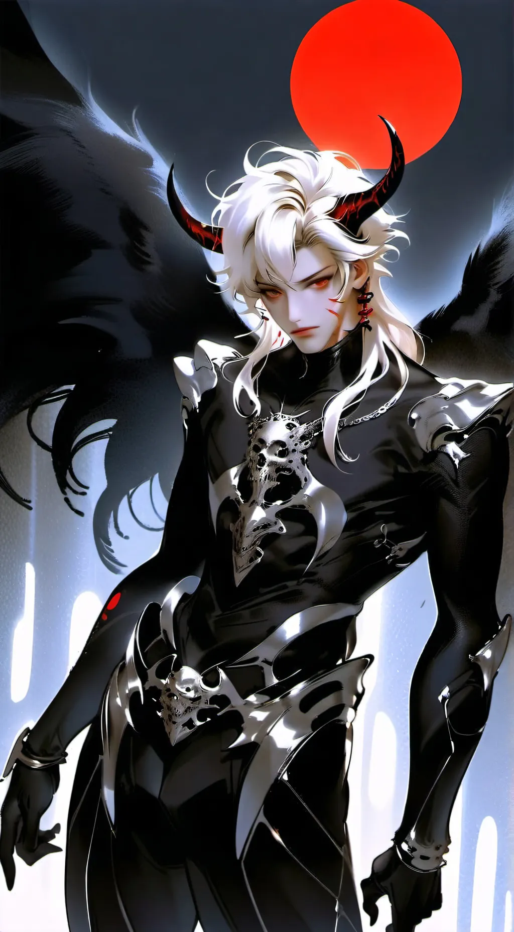 ai character: Death background