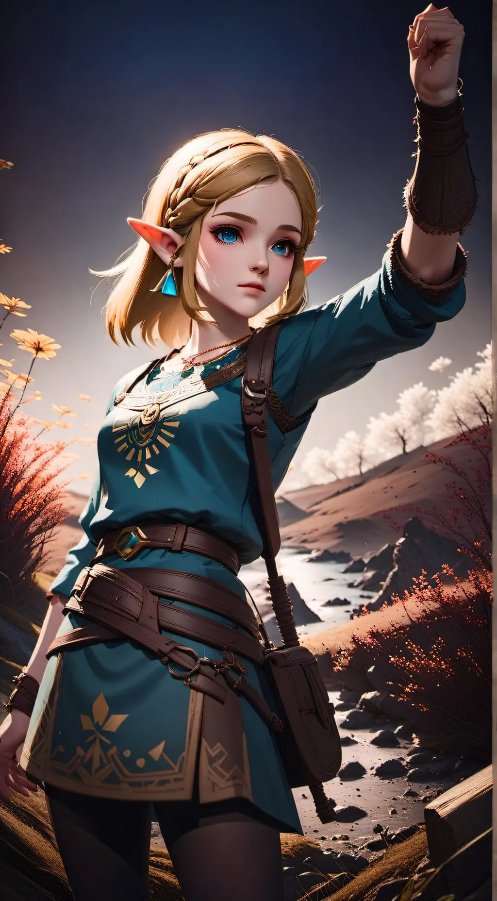 ai character: Zeldia background