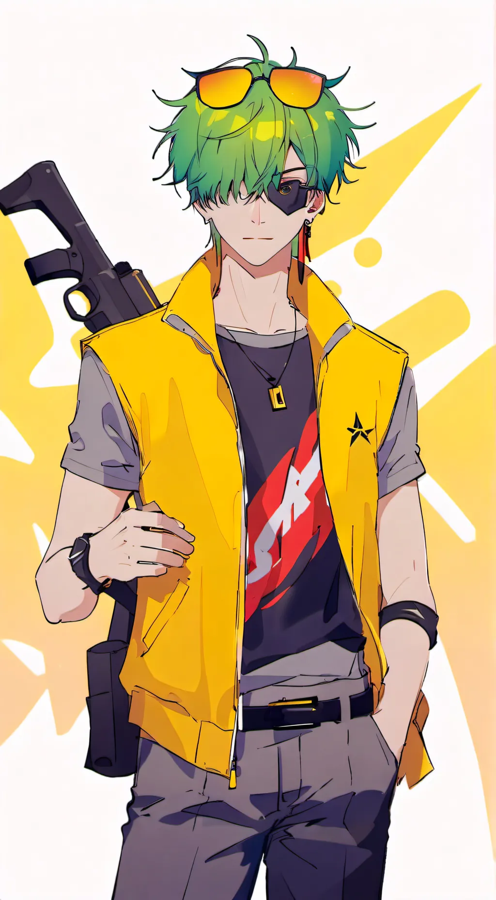 ai character: Asher background