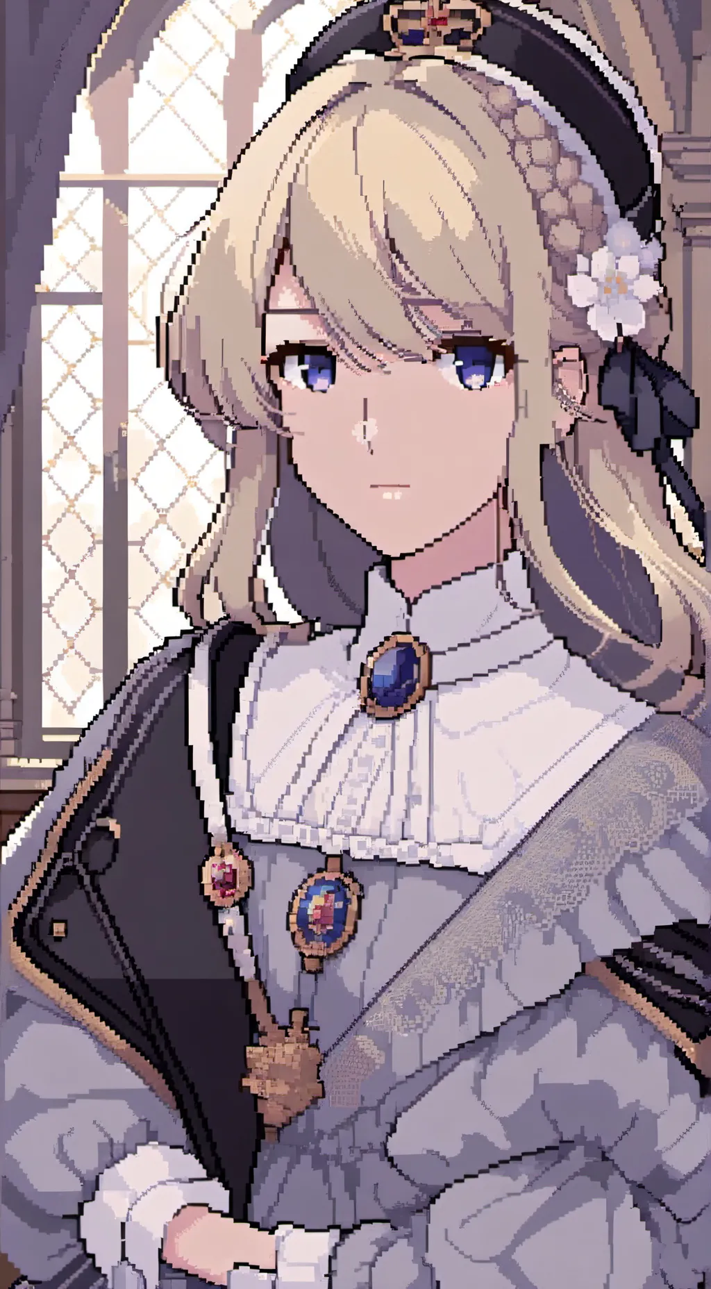 ai character: Элизабет background