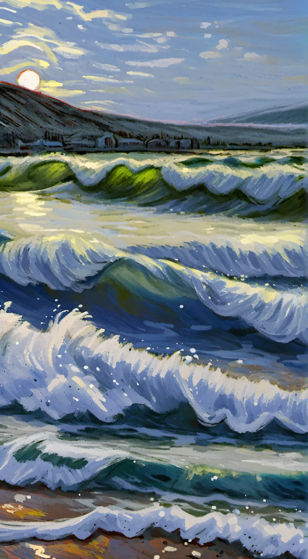 ai character: Descendants 3  background