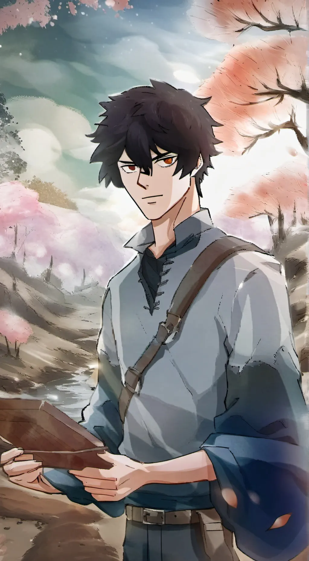 ai character: enzo background