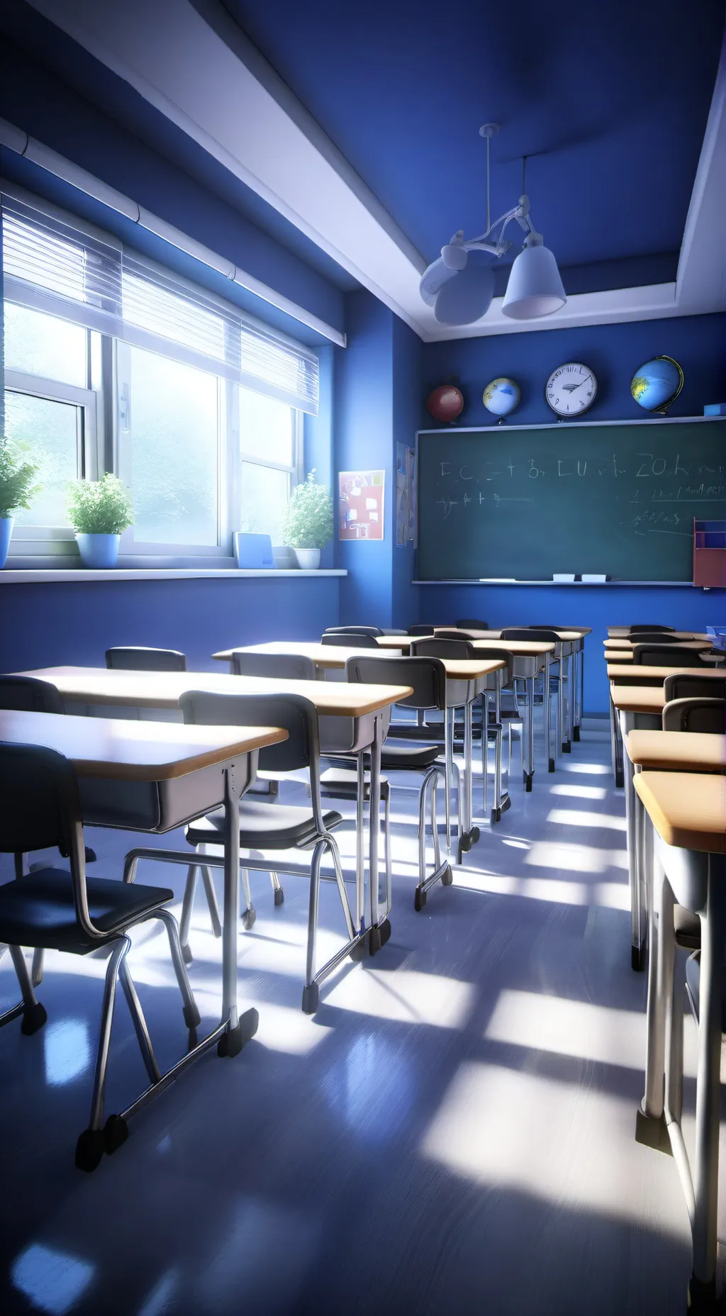 ai character: Second Grade  background