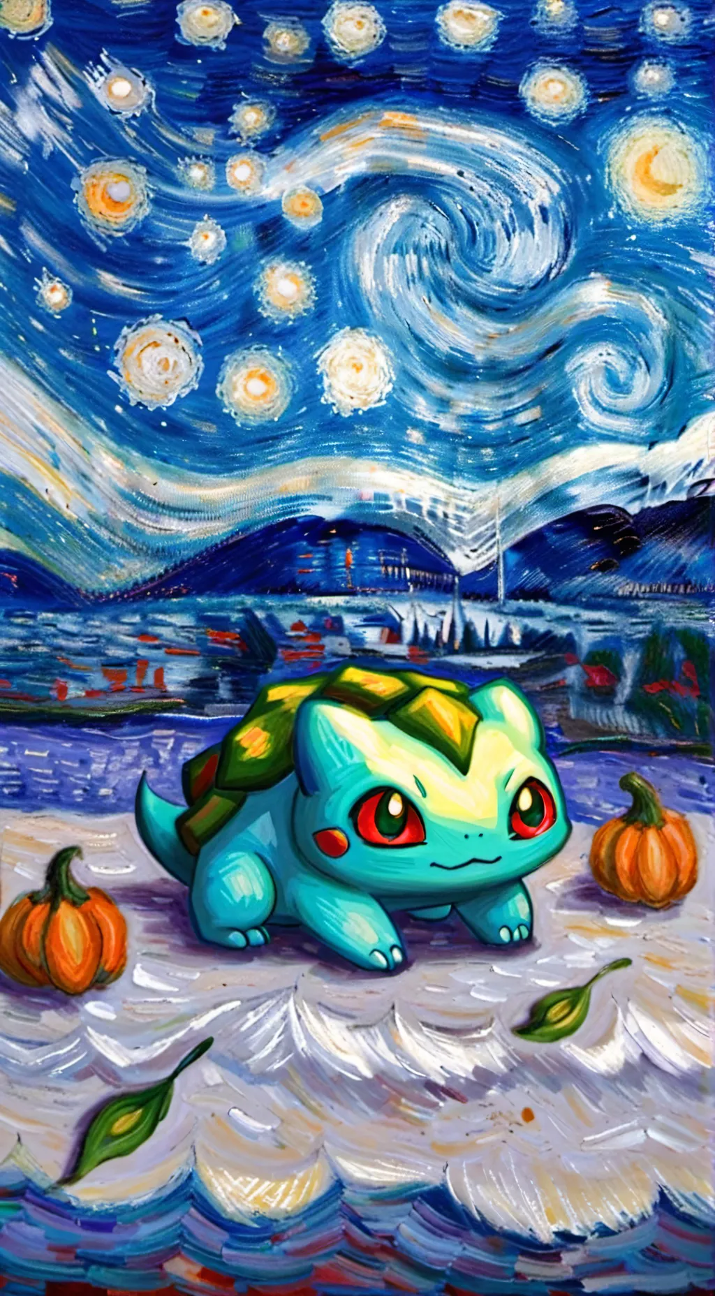 ai character: Bulbasaur background