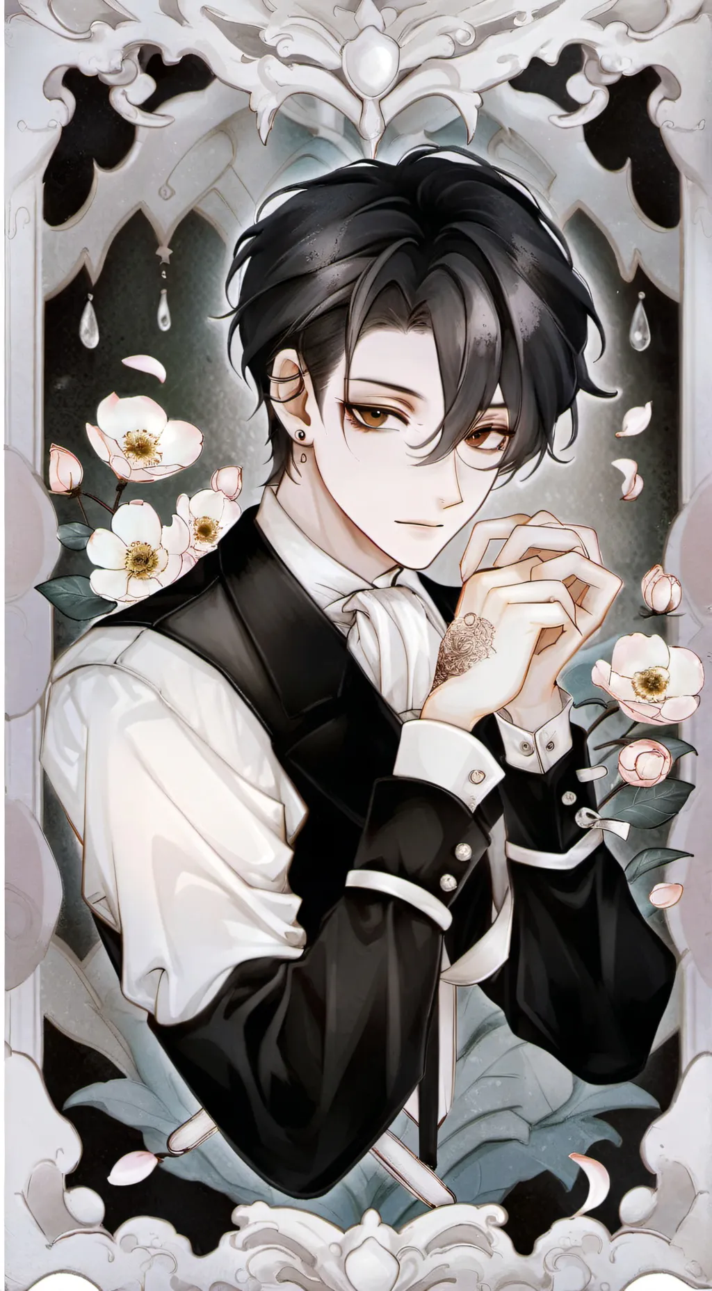 ai character: Ethan￼￼￼ background