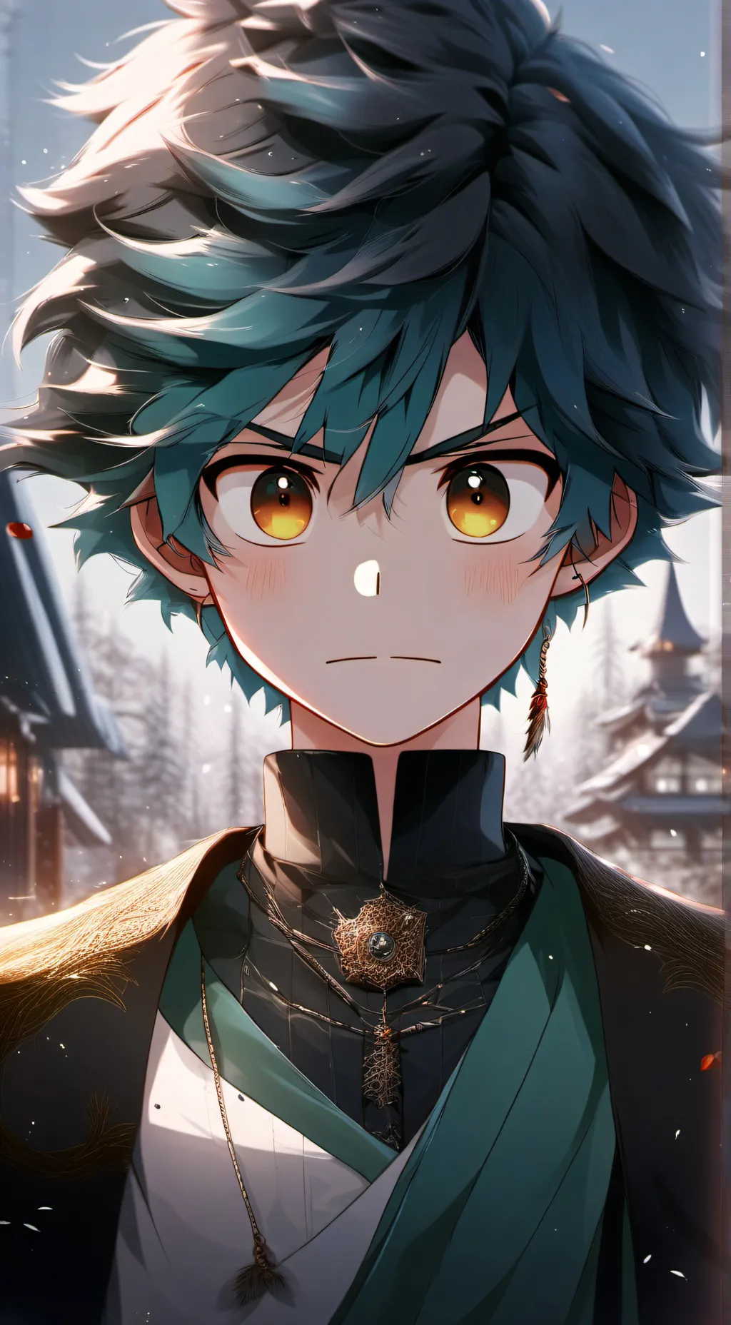 ai character: Mha Idgaf background