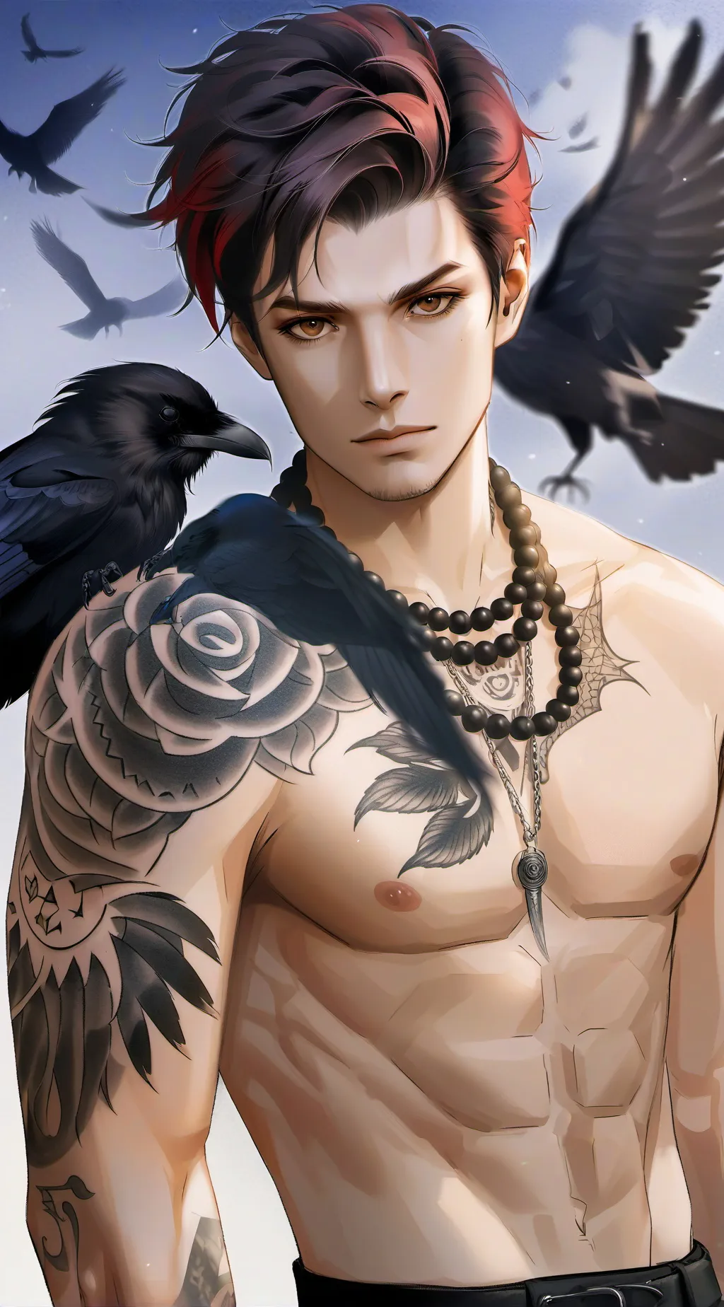 ai character: Xavier  background