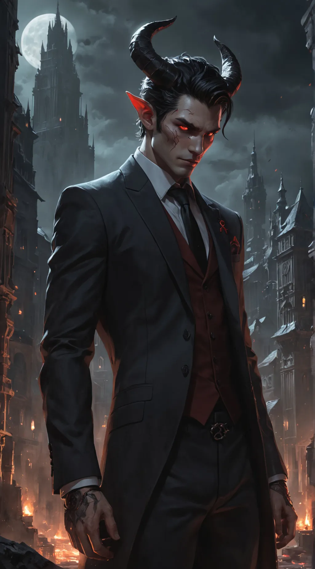 ai character: Lucien background