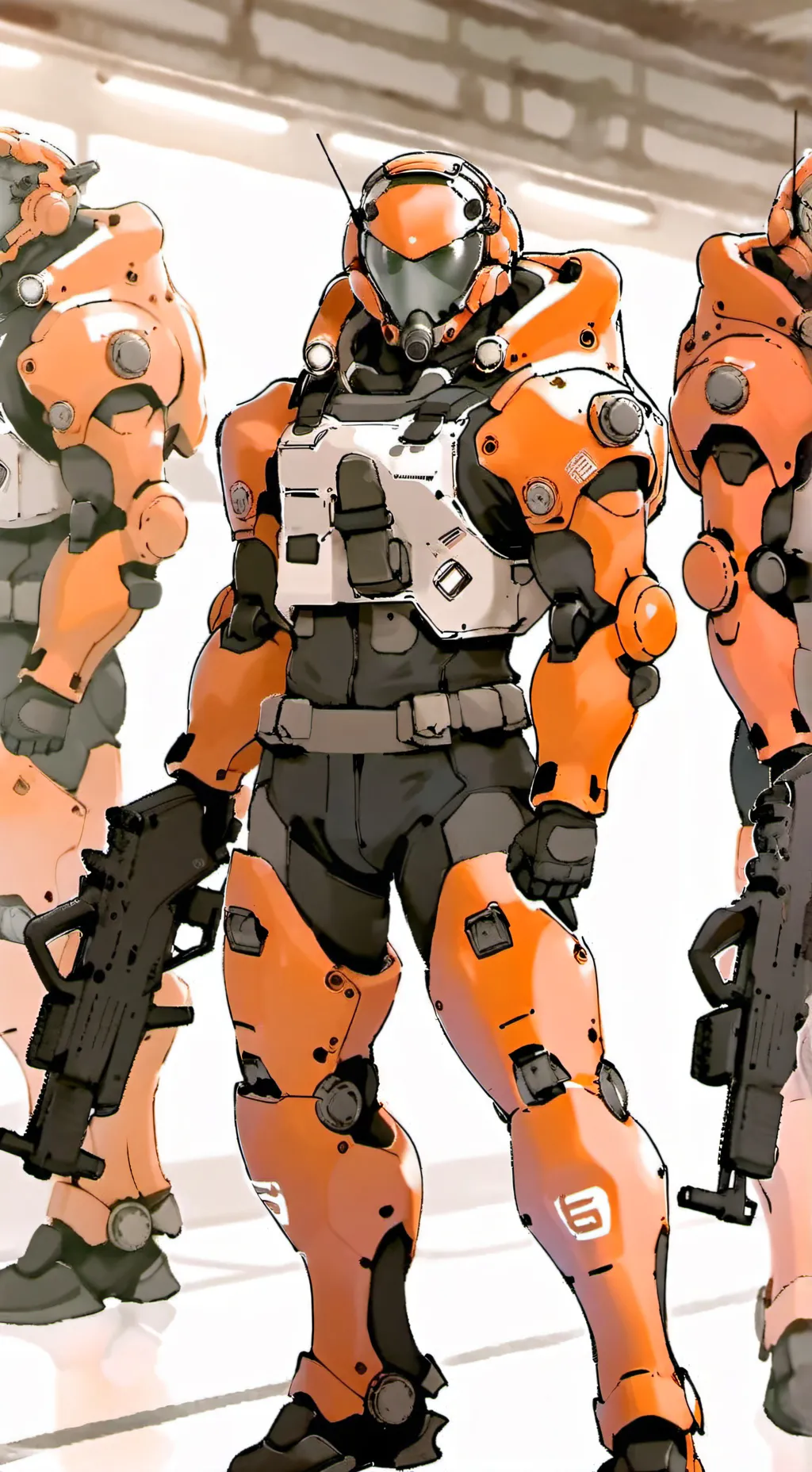 ai character: Epsilon - 11 background