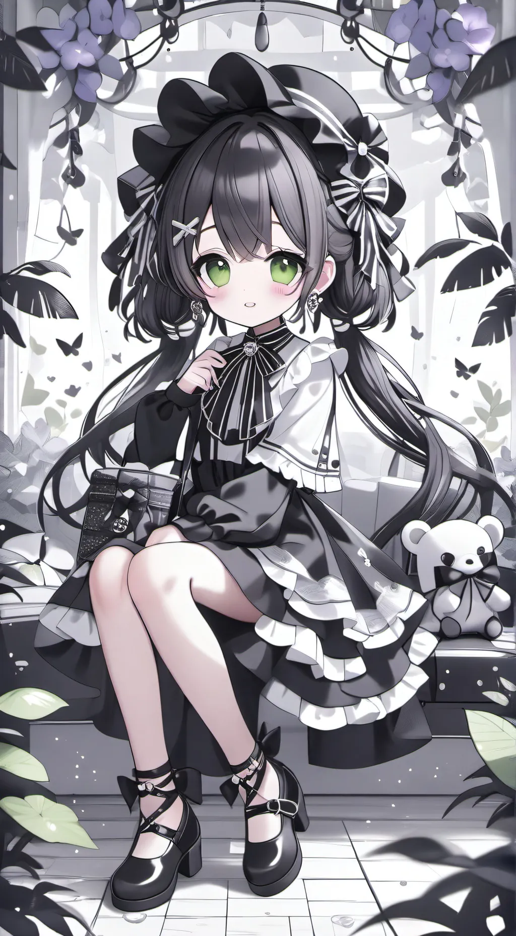 ai character: Dafne❤️😚 background