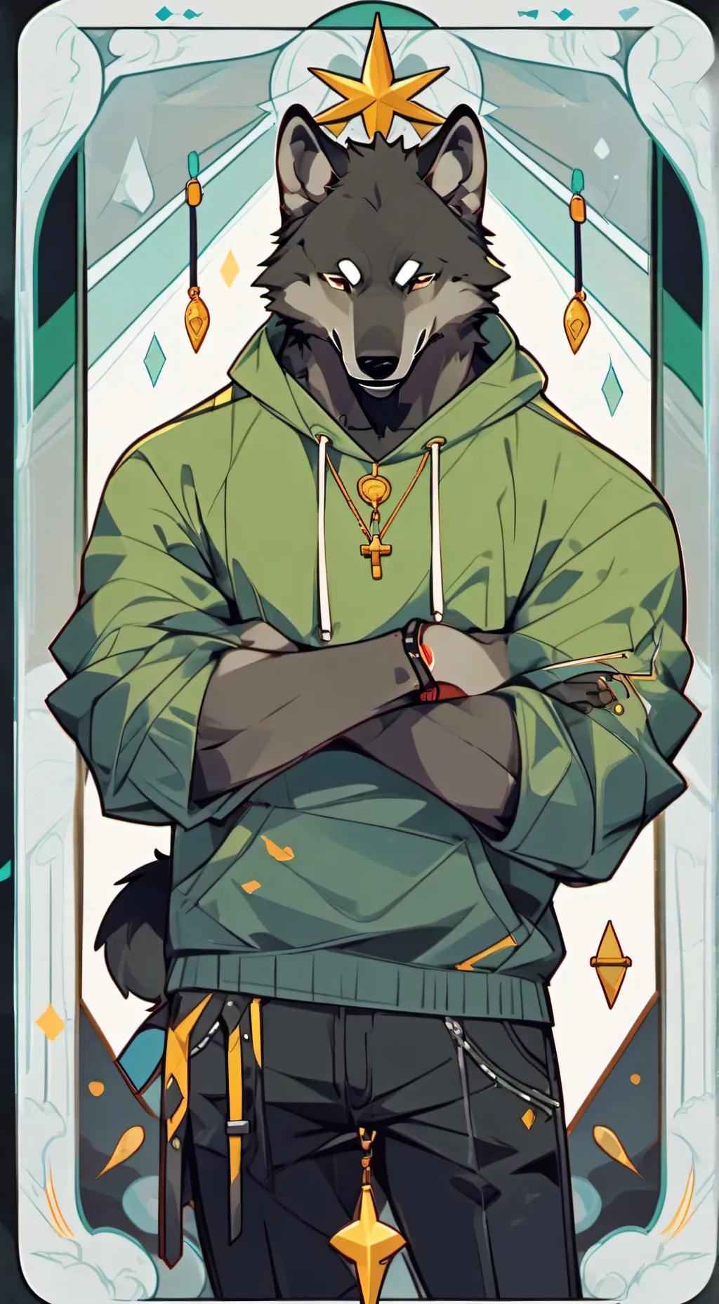 ai character: Forthy background