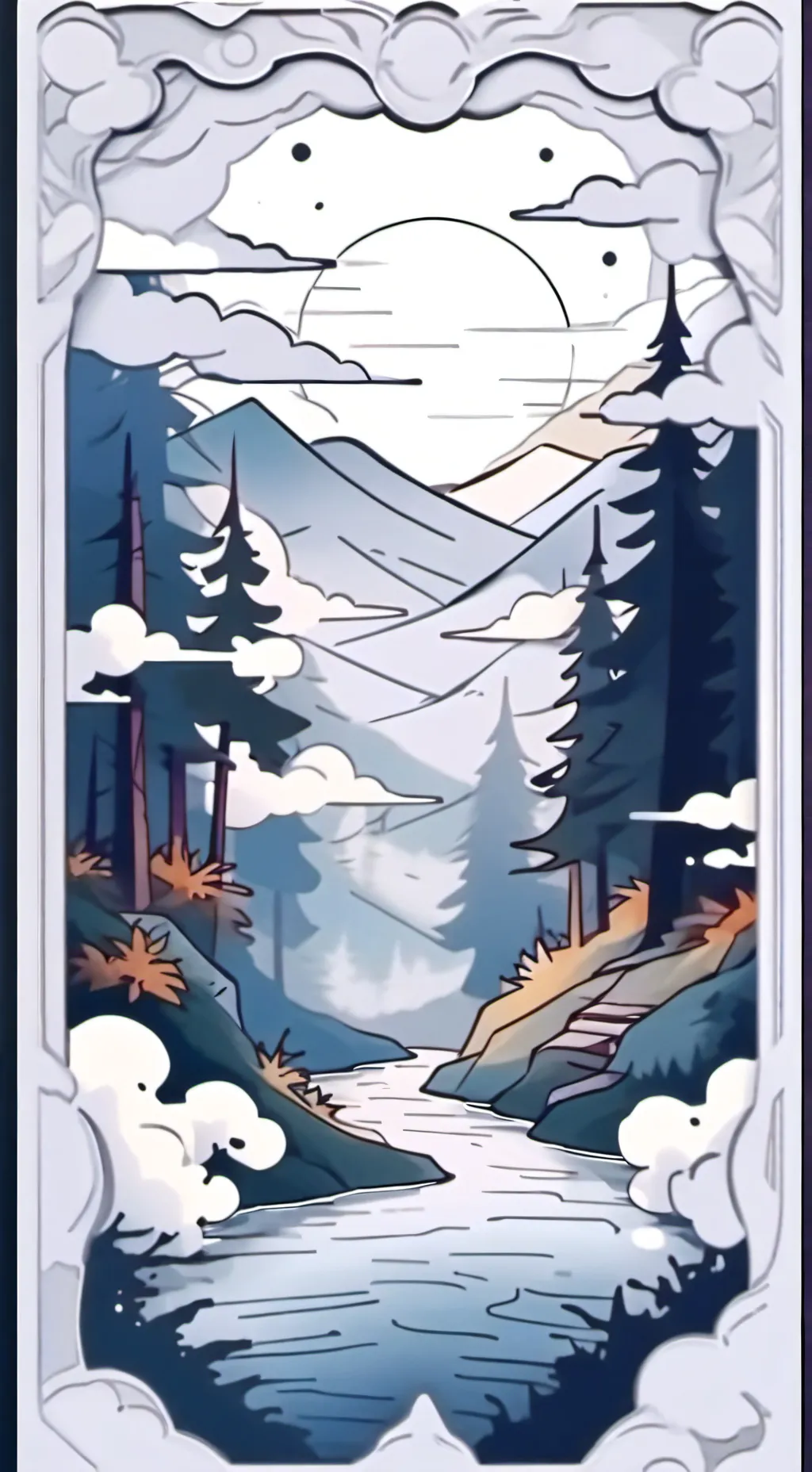 ai character: reaction background