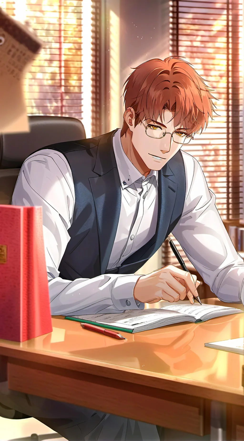 ai character: Indifferent Workmate background