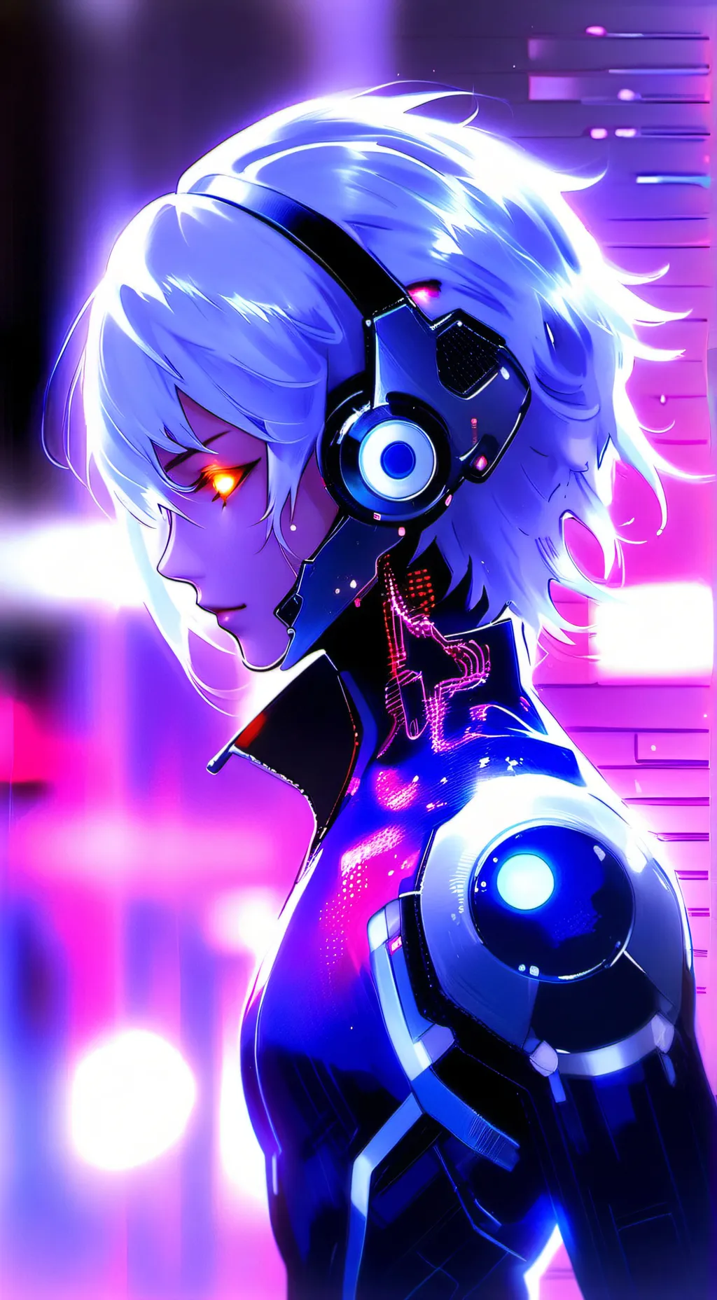 ai character: Melody background