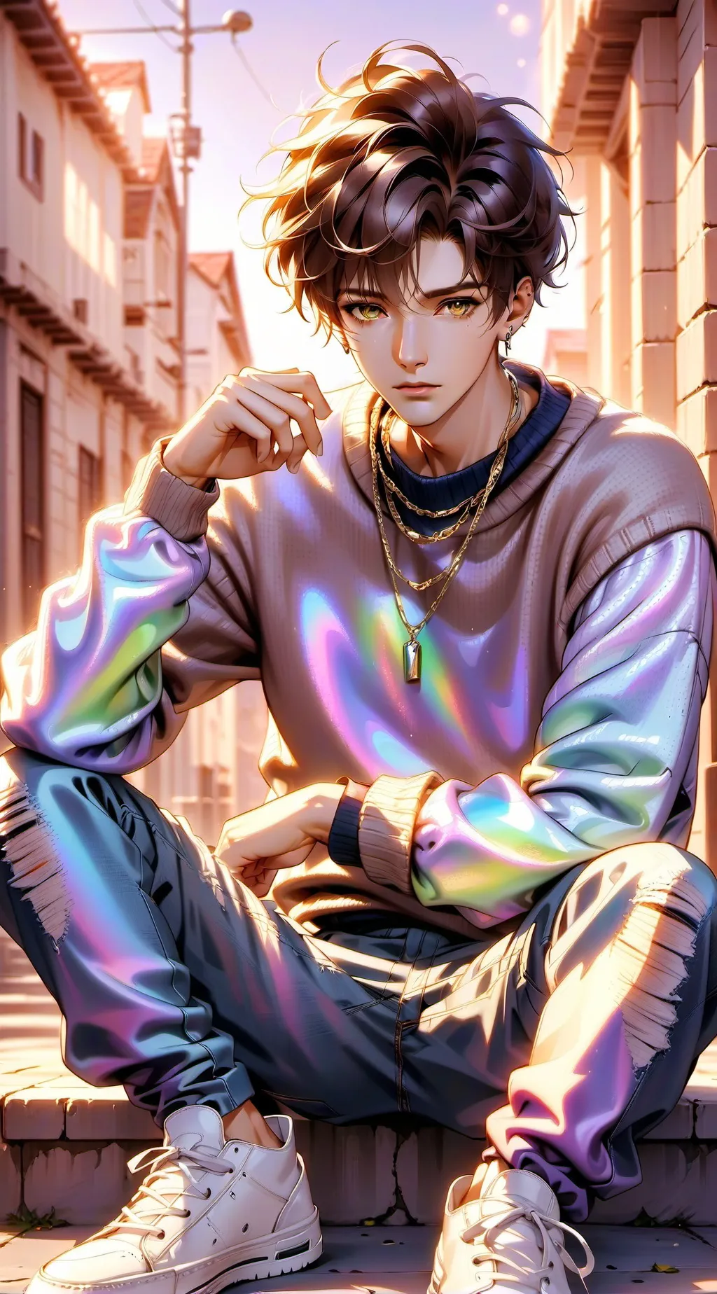 ai character: Liam background