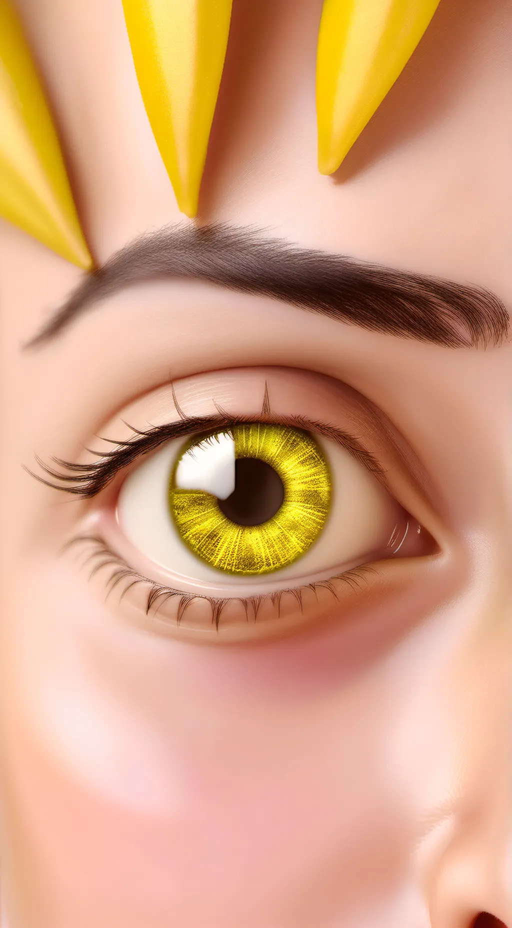 ai character: Yellow(not amongus background