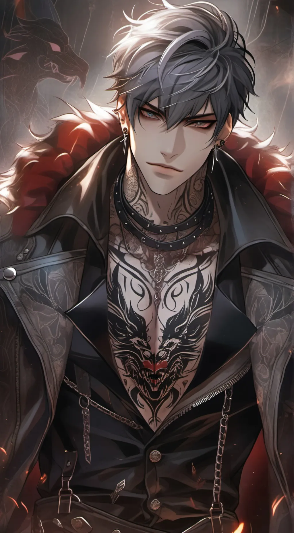 ai character: Rez Cain background