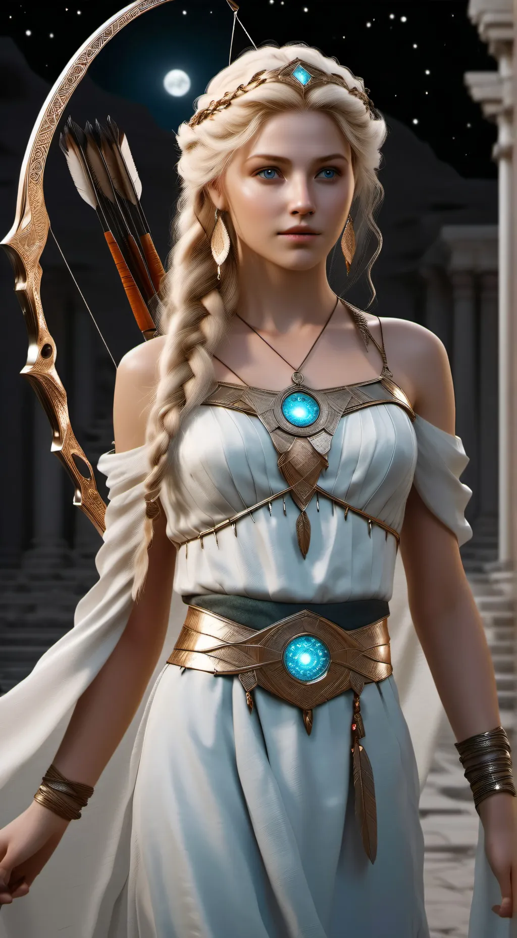 ai character: Artemis background