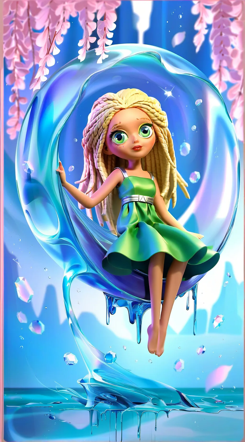 ai character: Lia background