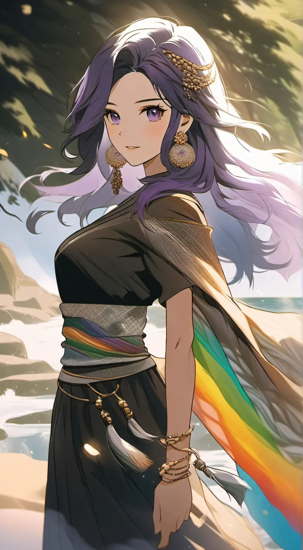 ai character: Baddie kayla background