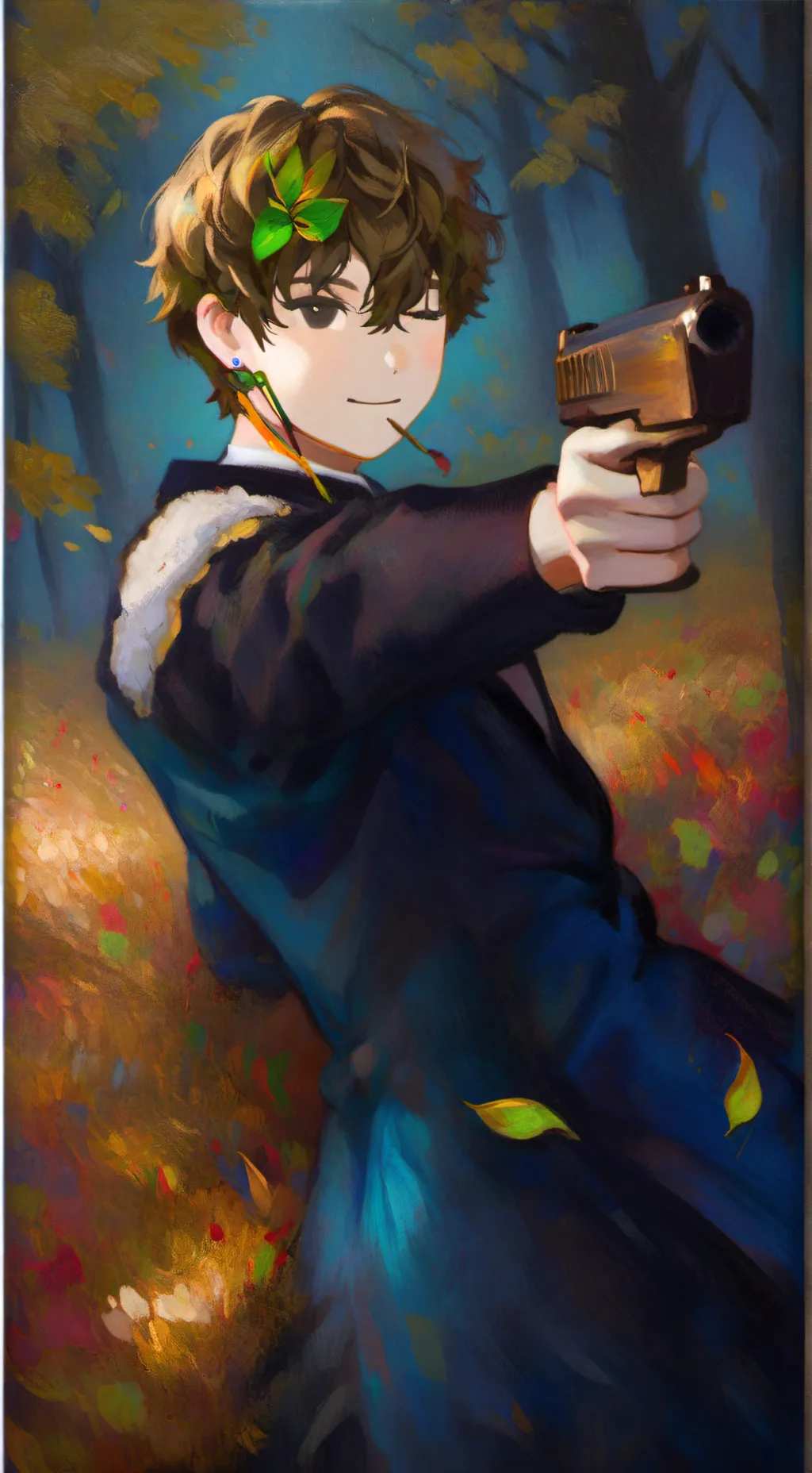 ai character: andry x santi?.... background