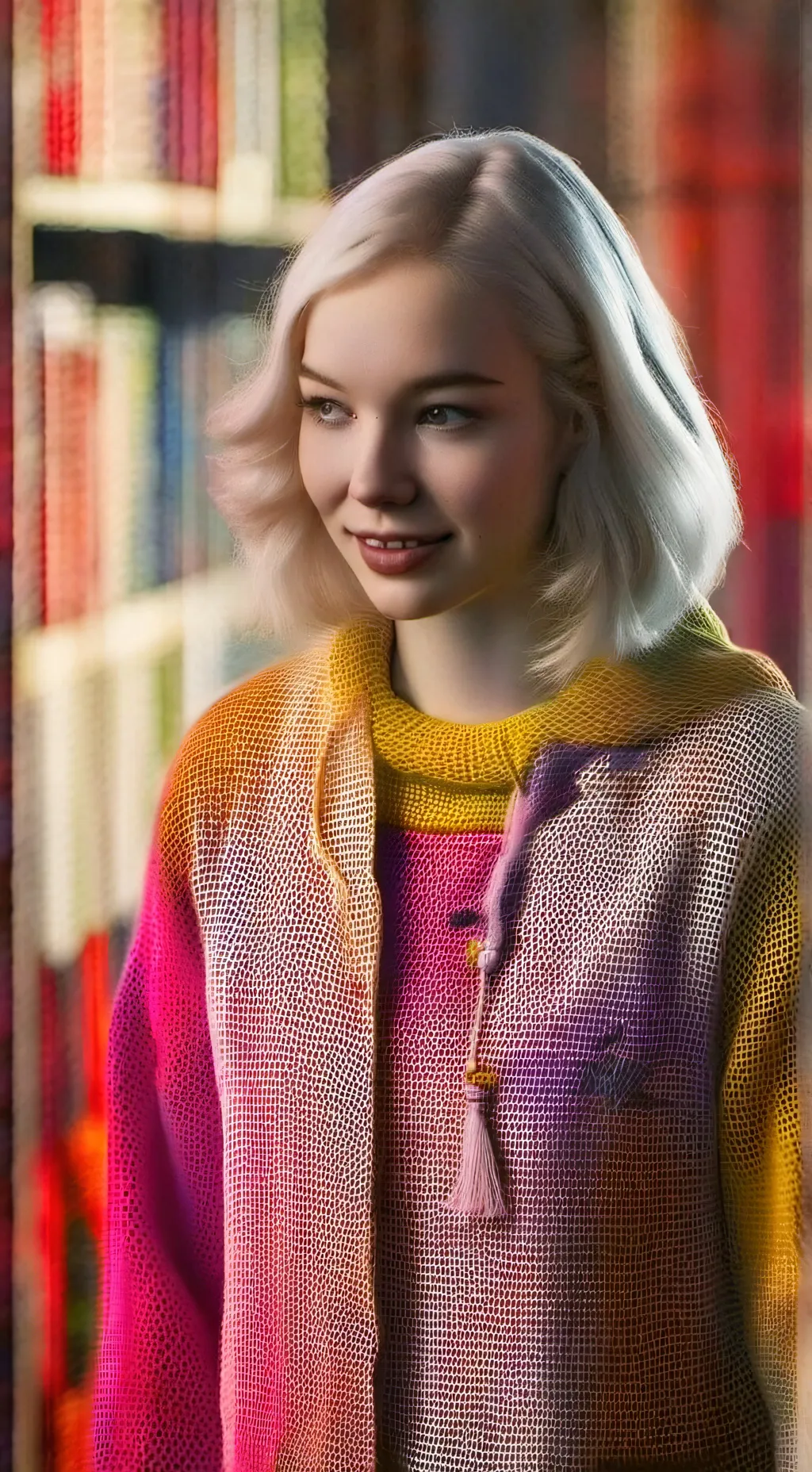 ai character: Энид background