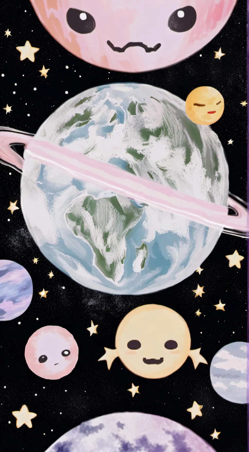 ai character: solarballs background