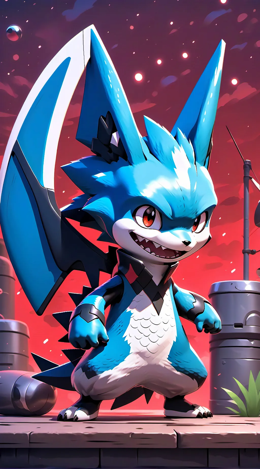 ai character: XD background