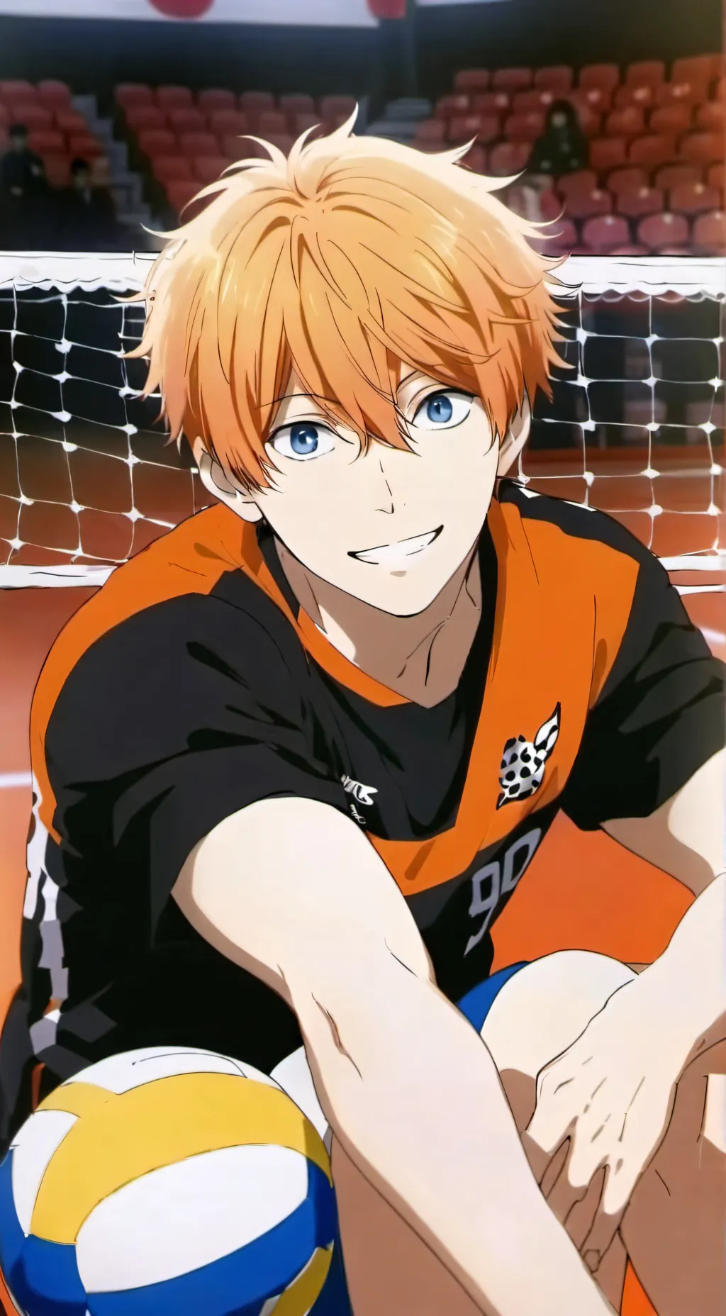 ai character: Hinata Shoyo background